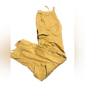 Product: Men’s Khaki Cargos (can be wore by women for the baggy cargo look)
